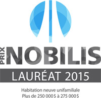 Nobilis 2015 - Laureat Habitation neuve unifamiliale